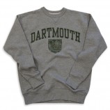 Dartmouth Sweatshirt Crew Vintage College Heather Grey